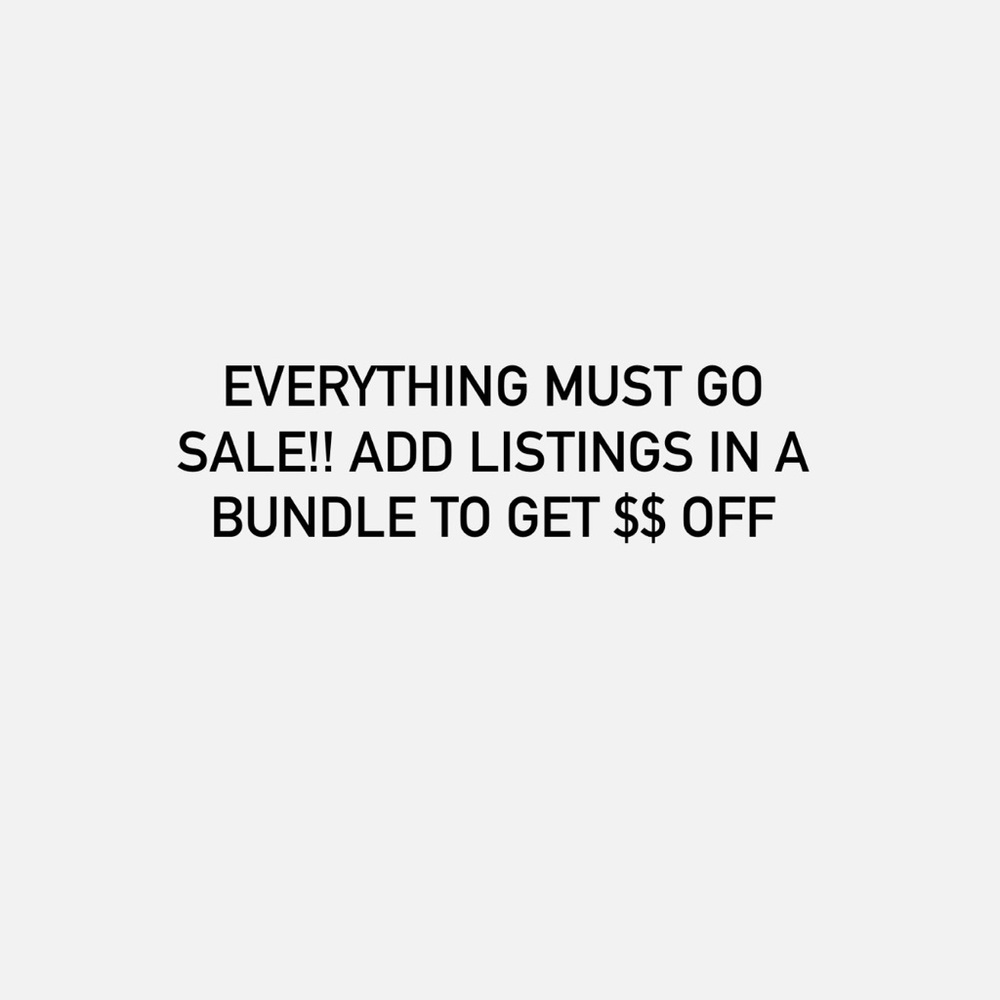 MOVING SALE